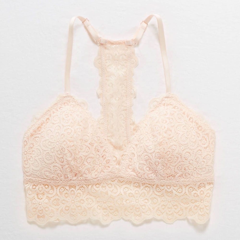 Padded Nordic lace Bralette by Aerie